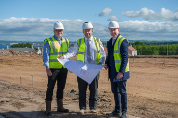 Work is now underway on the development of a new Â£7.5m care home in Doonfoot, Ayrshire, marked by an official sod cutting ceremony on site.